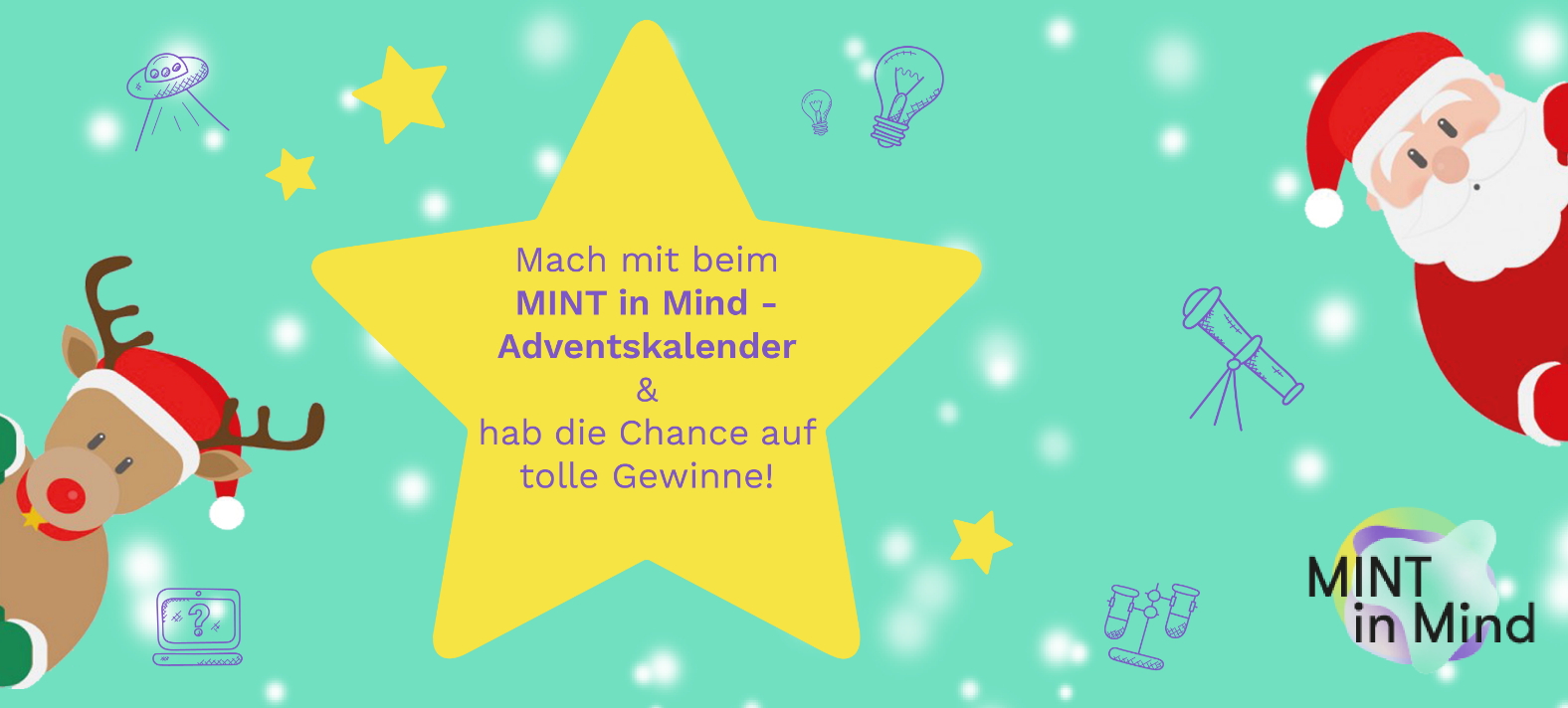 Rätsel mit beim MINT in Mind Instagram-Adventskalender