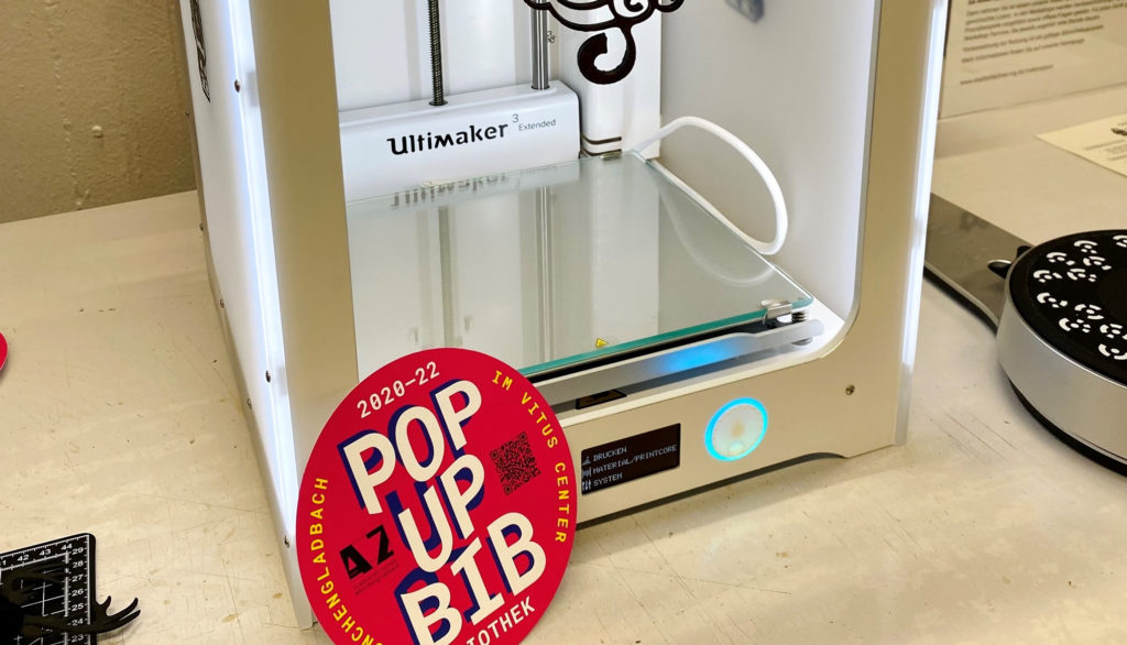 MakerSpace MG  Führerschein:  3D-Drucker Ultimaker