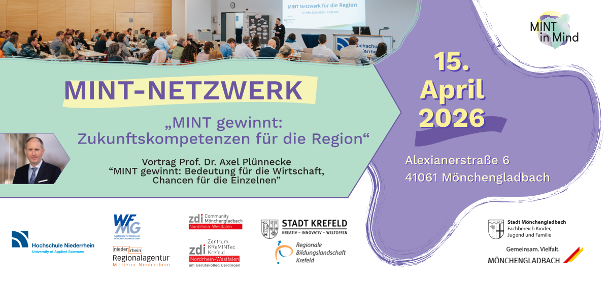 Einladung – Regionales MINT-Netzwerk am 15. April 2026